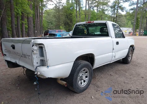2004 Chevrolet Silverado 1500 Work Truck from USA, damaged, VIN 1GCEC14T24Z121685
